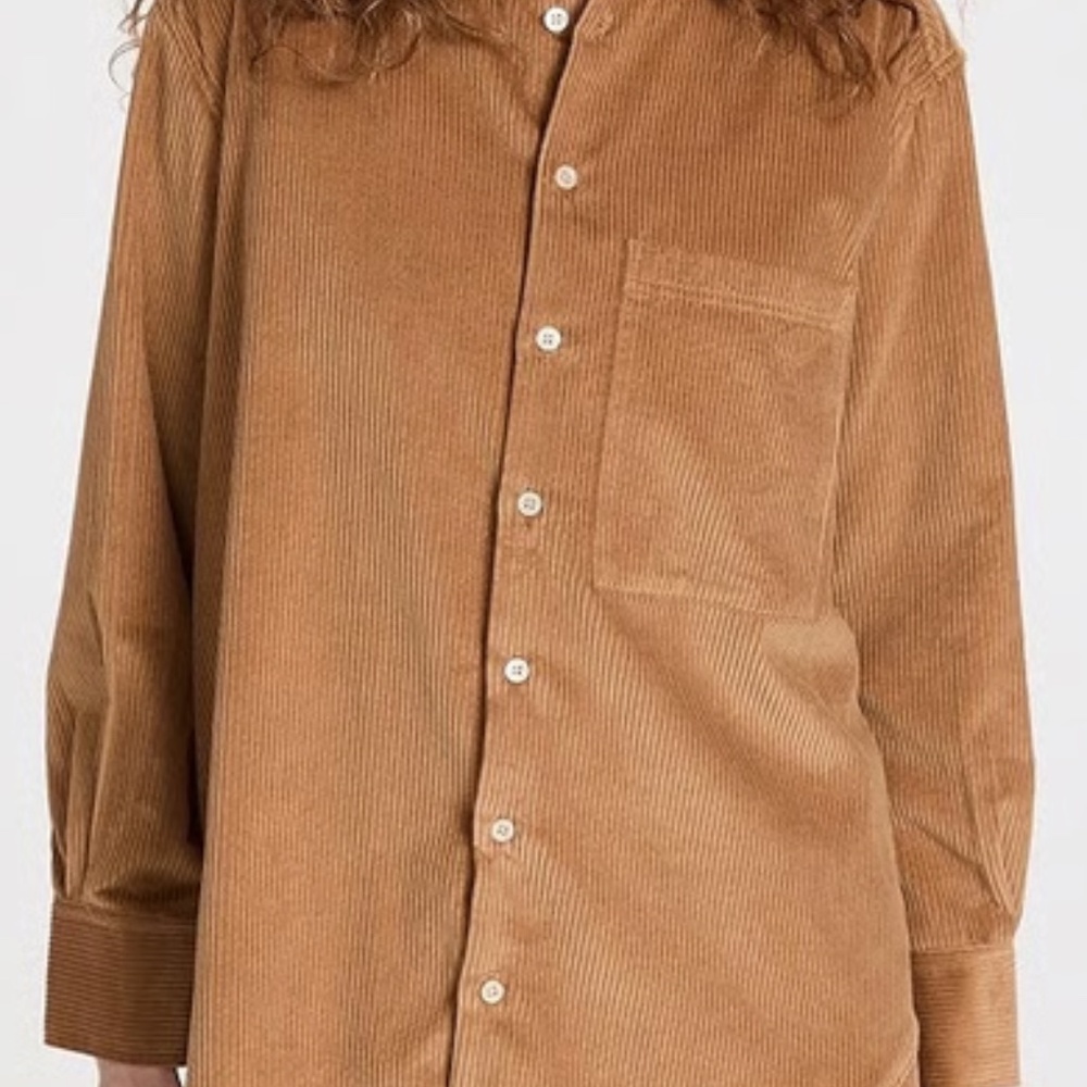 AYR Corduroy Shirt Warm Brown